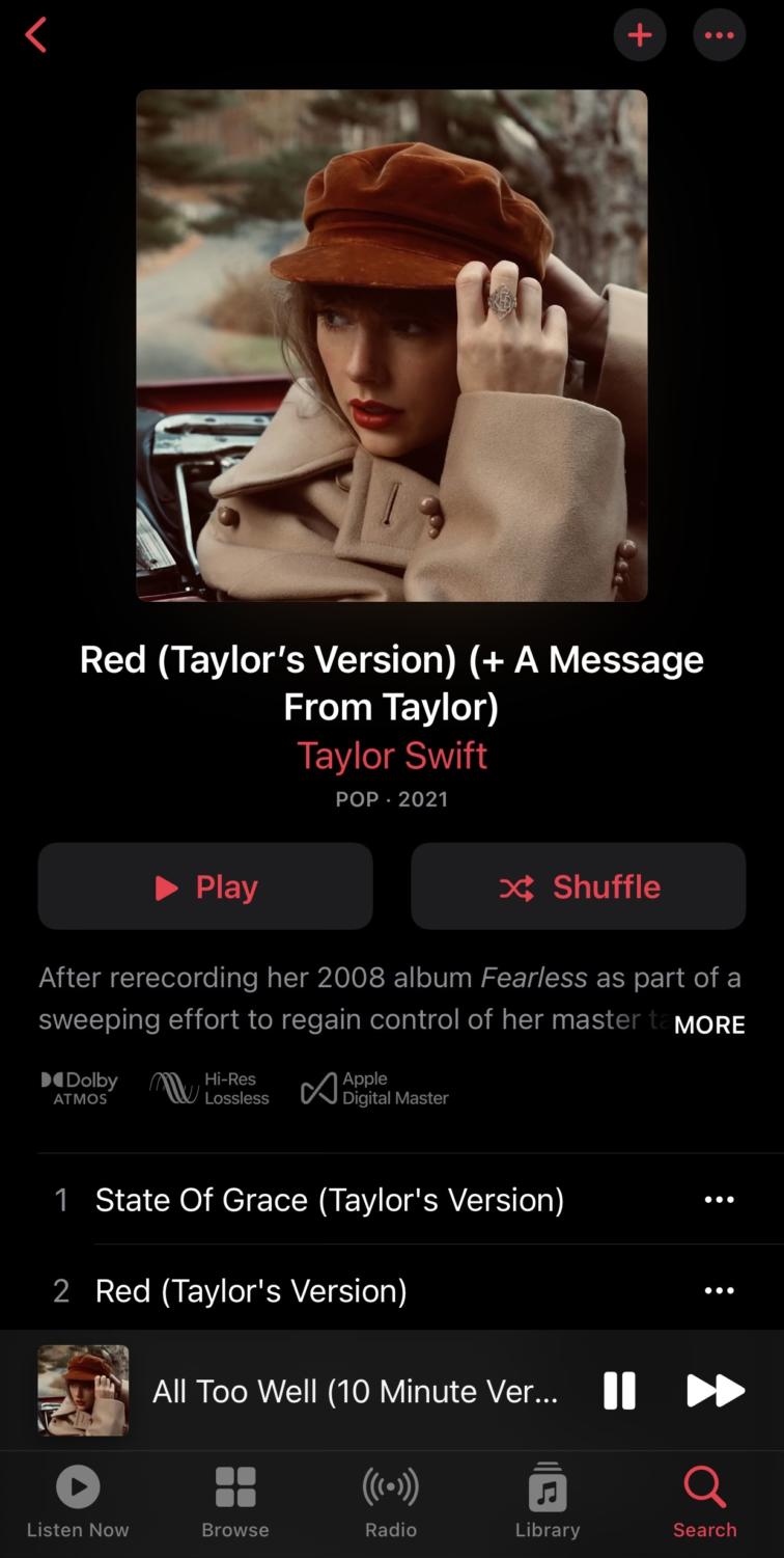 3 Things to Know about Red (Taylor’s Version) – The Spectrum