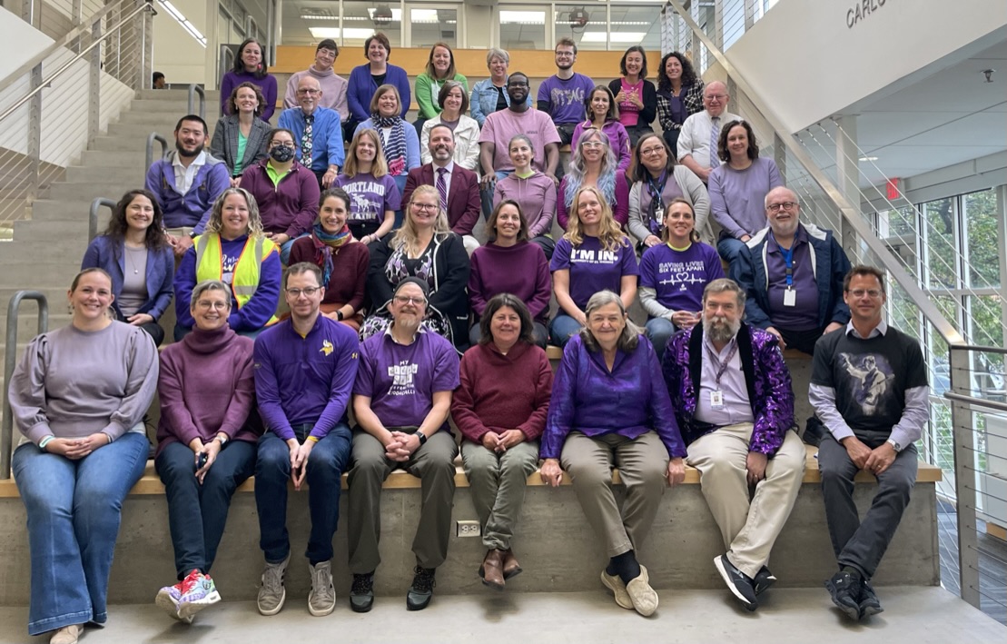 On Oct. 6, many Upper School faculty and staff wore purple to send Berkowitz well wishes. Purple is her favorite color, according to Shane Stafford. “Berkowitz has always been an amazing inspiration and we miss her dearly,” Spanish teacher Gina Housman said.
