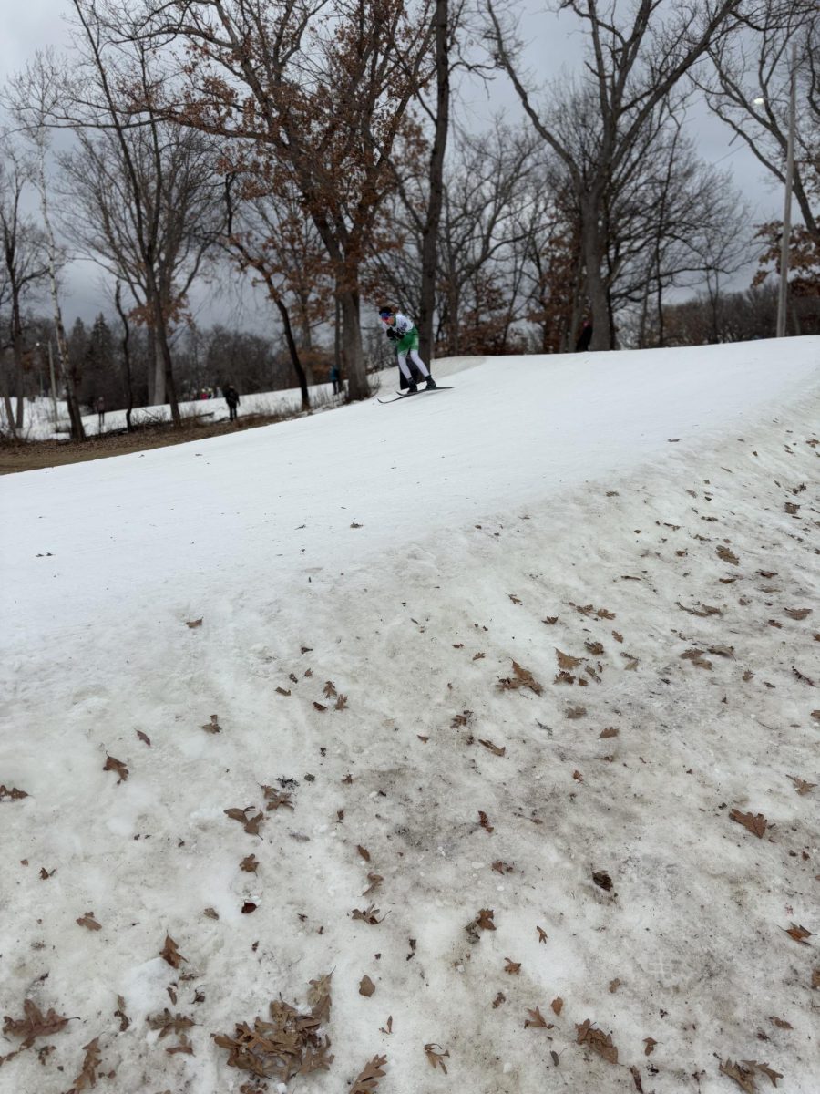 Friesen skis classic in the boys’ Conference race on Jan. 29. Friesen placed 10th in the race. 